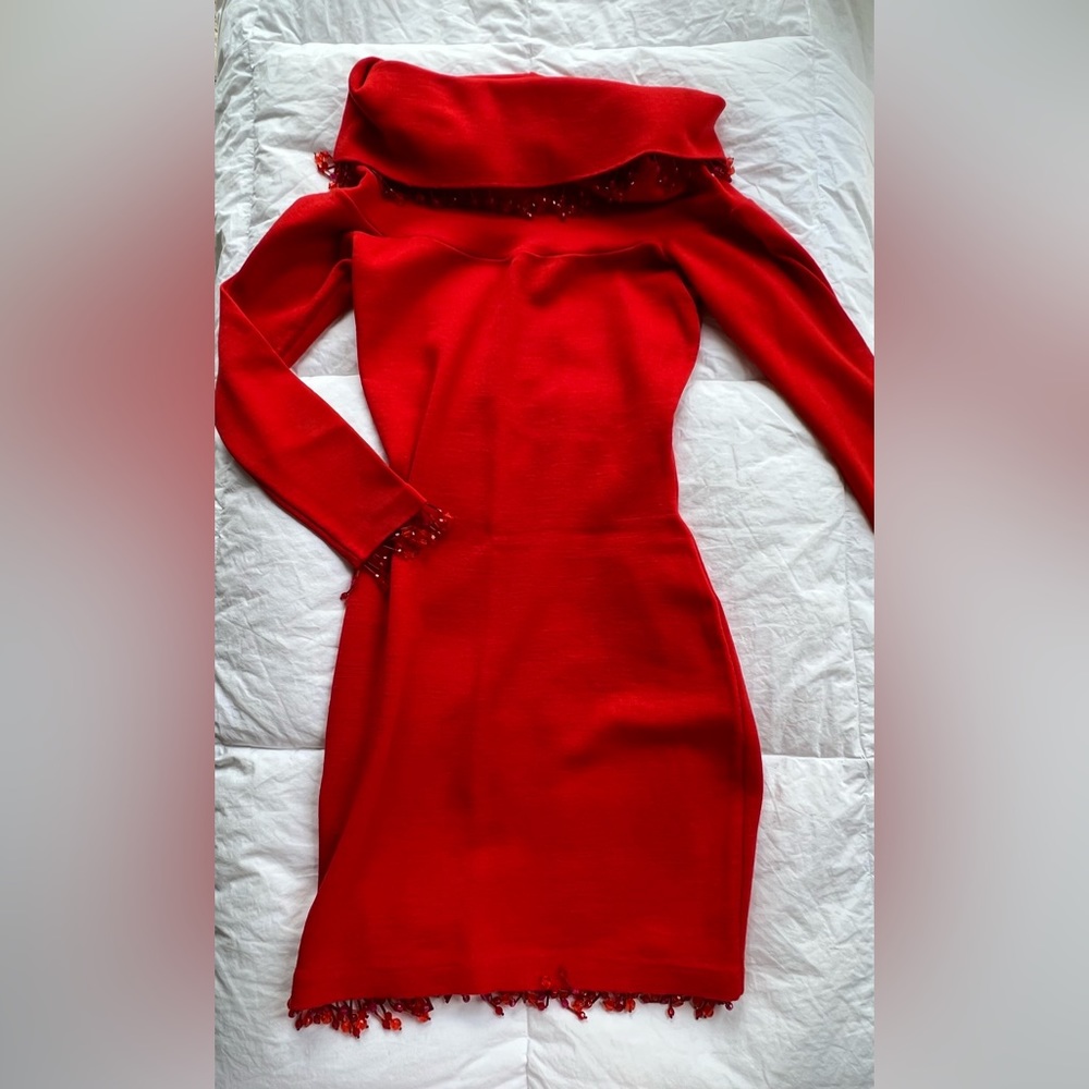 80s Wool Dress